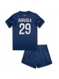 Paris Saint-Germain Bradley Barcola #29 Domácí dres pro děti 2024-25 Krátký Rukáv (+ trenýrky)